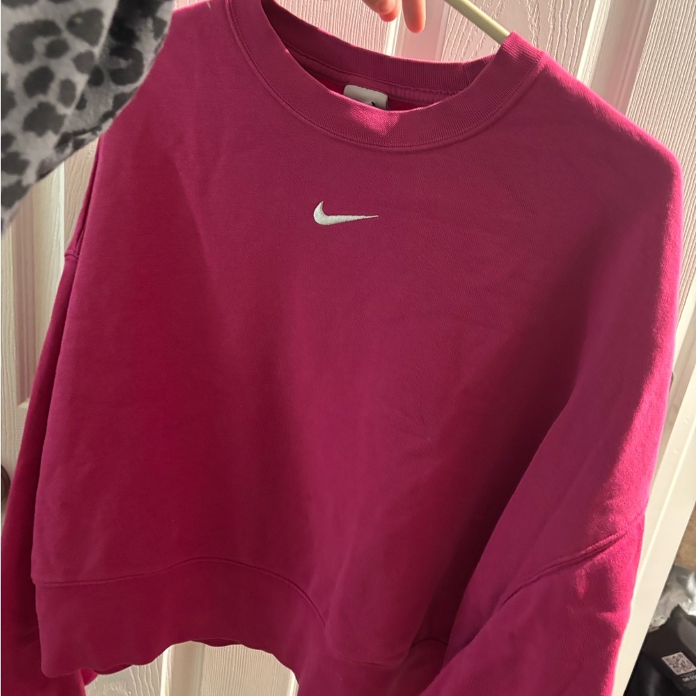 Nike Women's Pink Sweatshirt